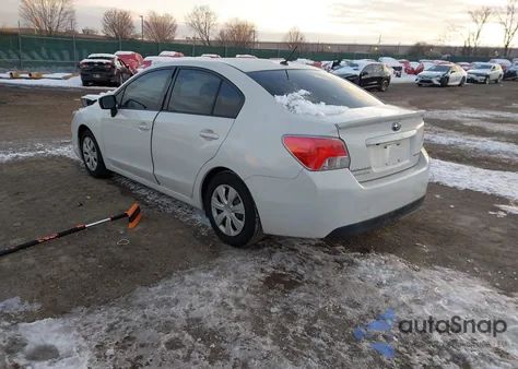2016 Subaru Impreza 2.0I z USA, uszkodzony, nr VIN JF1GJAA65GH010299